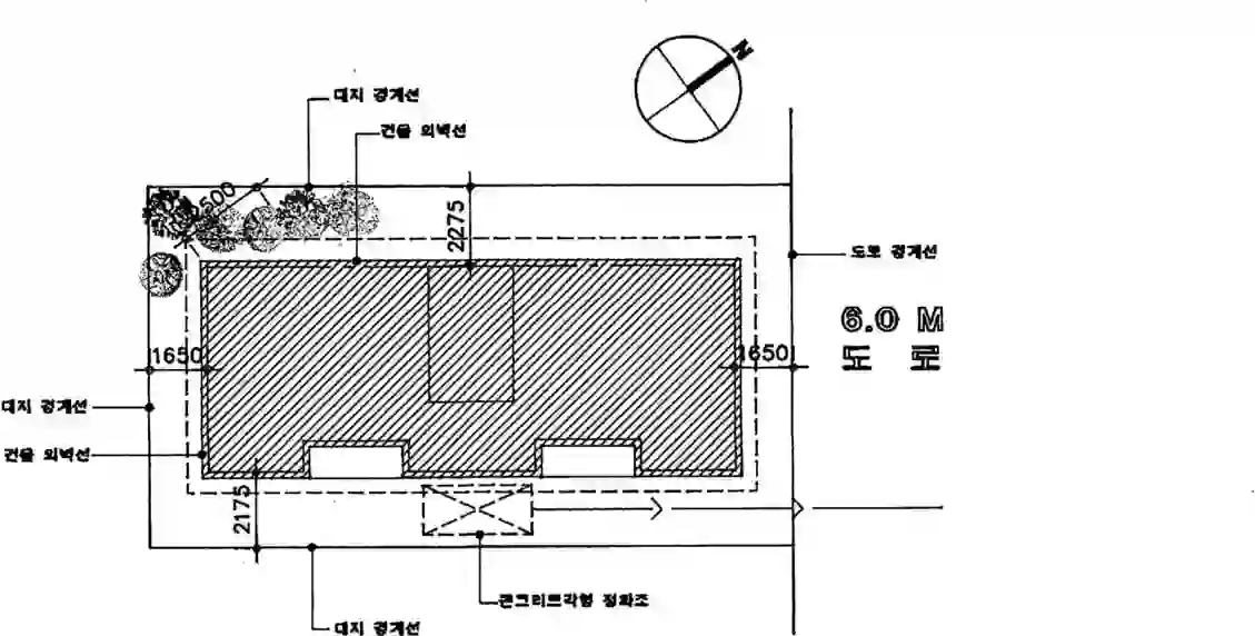 성신파크빌라 배치도 이미지
